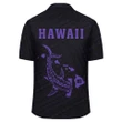 Kakau Polynesian Hammerhead Shark Map Hawaii Shirt - Purple - AH - J6 - AmericansPower