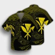 Hawaiian Kanaka Turtle Polynesian Hawaiian Shirt Yellow AH - J7R - AmericansPower