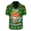 Hawaiian Santa Claus Mele Kalikimaka Shirt - Aviv Style - Green - AH - J2