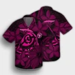 Hawaiian Turtle Hibiscus Plumeria Kanaka Polynesian Hawaiian Shirt Pink - Soft Style - AH - J4R - AmericansPower