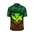 Hawaii Hula Girl Polynesian Hawaiian Shirt - AH - J4 - AmericansPower