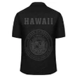 Kakau Polynesian Coat Of Arms Hawaii Shirt - Grey - AH - J6 - AmericansPower
