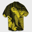 Hawaiian Hibiscus Memory Turtle Polynesian Hawaiian Shirt Yellow - AH - JR - AmericansPower