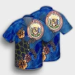 Hawaii Seal Of Hawaii Hibiscus Ocean Turtle Polynesian Hawaiian Shirt - AH - JGR - AmericansPower