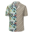 Tropical Flower Plant And Leaf Pattern Lauhala Moiety Hawaiian Shirt - AH - JR - AmericansPower