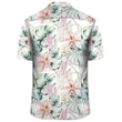 Tropical Pattern With Orchids Leaves And Gold Chains Hawaiian Shirt - AH - J1 - AmericansPower