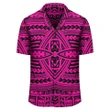 Polynesian Seamless Pink Hawaiian Shirt - AH - J1 - AmericansPower