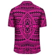 Polynesian Seamless Pink Hawaiian Shirt - AH - J1 - AmericansPower