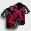 Hawaii Turtle Polynesian Tropical Hawaiian Shirt - Ghia Style Pink - AH - J4R - AmericansPower