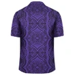 Polynesian Symmetry Violet Hawaiian Shirt - AH - J1 - AmericansPower