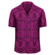 Polynesian Lauhala Mix Pink Hawaiian Shirt - AH - J1 - AmericansPower