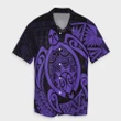 AmericansPower Shirt - Hawaii Polynesian Turtle Hawaiian Shirt Purple