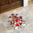 AmericansPower Germany Doormat - Nader German Family Crest Custom Shape Rubber Doormat A7 | AmericansPower