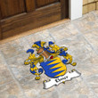 AmericansPower Germany Doormat - Ebner German Family Crest Custom Shape Rubber Doormat A7 | AmericansPower