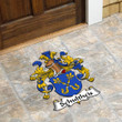 AmericansPower Germany Doormat - Schultheis German Family Crest Custom Shape Rubber Doormat A7 | AmericansPower