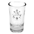 AmericansPower Germany Drinkware - Parlow German Family Crest Dessert Shot Glass A7 | AmericansPower