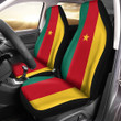 AmericansPower Car Seat Covers (Set of 2) - Flag of Cameroon Car Seat Covers A7 | AmericansPower