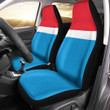 AmericansPower Car Seat Covers (Set of 2) - Flag of Luxembourg Car Seat Covers A7 | AmericansPower
