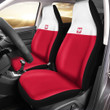 AmericansPower Car Seat Covers (Set of 2) - Flag of Poland Car Seat Covers A7 | AmericansPower