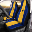 AmericansPower Car Seat Covers (Set of 2) - Flag of Barbados Car Seat Covers A7 | AmericansPower