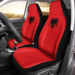 AmericansPower Car Seat Covers (Set of 2) - Flag of Albania Car Seat Covers A7 | AmericansPower