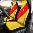 AmericansPower Car Seat Covers (Set of 2) - Ethiopia Flag Of The Amhara Region Car Seat Covers A7 | AmericansPower
