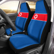 AmericansPower Car Seat Covers (Set of 2) - Flag of North Korea Car Seat Covers A7 | AmericansPower