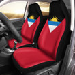 AmericansPower Car Seat Covers (Set of 2) - Flag of Antigua Barbuda Car Seat Covers A7 | AmericansPower