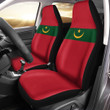 AmericansPower Car Seat Covers (Set of 2) - Flag of Mauritania Car Seat Covers A7 | AmericansPower