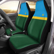 AmericansPower Car Seat Covers (Set of 2) - Flag of Rwanda Car Seat Covers A7 | AmericansPower