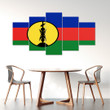 AmericansPower Canvas Wall Art - Flag of New Caledonia Car Seat Covers A7 | AmericansPower