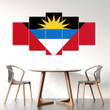 AmericansPower Canvas Wall Art - Flag of Antigua Barbuda Car Seat Covers A7 | AmericansPower