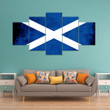 AmericansPower Canvas Wall Art - Flag of Scotland Flag Grunge Style Car Seat Covers A7