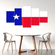 AmericansPower Canvas Wall Art - Flag Of Texas (1839 - 1933) Car Seat Covers A7 | AmericansPower