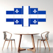 AmericansPower Canvas Wall Art - Canada Flag Of Quebec Car Seat Covers A7 | AmericansPower