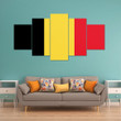 AmericansPower Canvas Wall Art - Flag of Belgium Car Seat Covers A7
