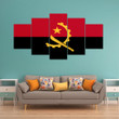 AmericansPower Canvas Wall Art - Flag of Angola Car Seat Covers A7