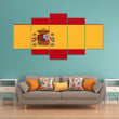 AmericansPower Canvas Wall Art - Flag of Spain Car Seat Covers A7