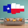 AmericansPower Canvas Wall Art - Flag Of Texas (1839 - 1933) Car Seat Covers A7