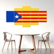 AmericansPower Canvas Wall Art - Catalonia Estelada Blava Flag Car Seat Covers A7 | AmericansPower