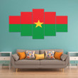 AmericansPower Canvas Wall Art - Flag of Burkina Faso Car Seat Covers A7