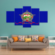 AmericansPower Canvas Wall Art - Flag Of Minnesota Designed In 1893 Car Seat Covers A7