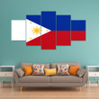 AmericansPower Canvas Wall Art - Flag of Philippines Car Seat Covers A7
