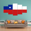 AmericansPower Canvas Wall Art - Flag of Chile Car Seat Covers A7