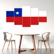 AmericansPower Canvas Wall Art - Flag of Chile Car Seat Covers A7 | AmericansPower