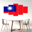 AmericansPower Canvas Wall Art - Flag of Taiwan Car Seat Covers A7 | AmericansPower