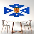 AmericansPower Canvas Wall Art - Australia Scottish Australian Flag Car Seat Covers A7 | AmericansPower