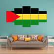 AmericansPower Canvas Wall Art - Ethiopia Flag Of The Benishangul Gumuz Region Car Seat Covers A7