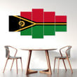 AmericansPower Canvas Wall Art - Flag of Vanuatu Car Seat Covers A7 | AmericansPower
