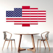 AmericansPower Canvas Wall Art - Flag of United States Of America Car Seat Covers A7 | AmericansPower